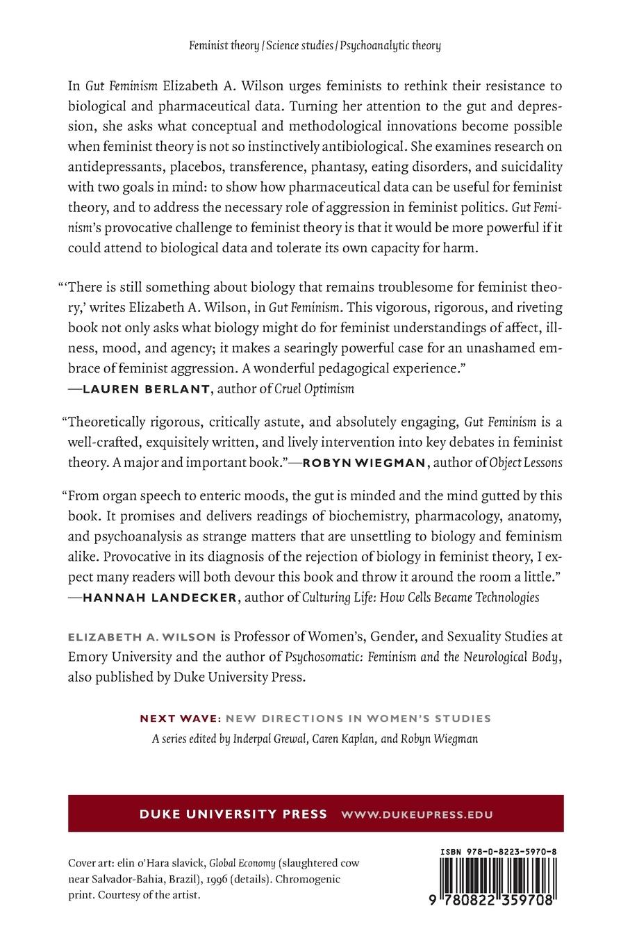 Rückseitencover Gut Feminism