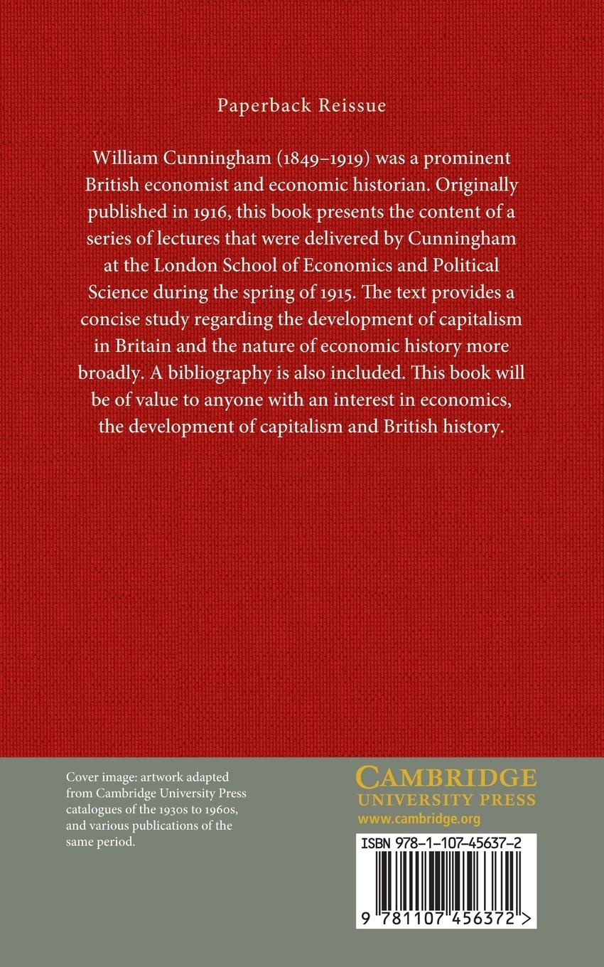 Rückseitencover The Progress of Capitalism in England