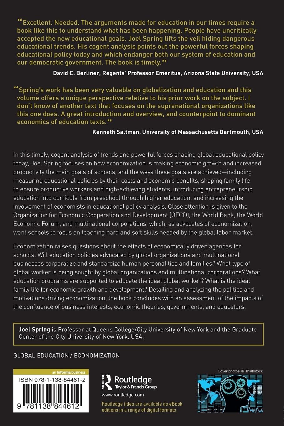 Rückseitencover Economization of Education