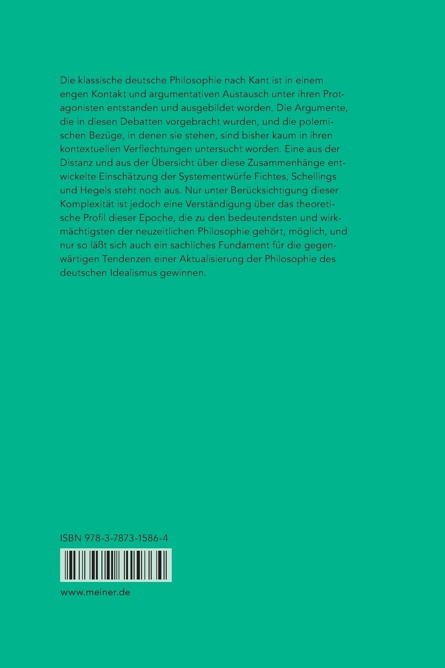 Rückseitencover Architektonik und System in der Philosophie Kants