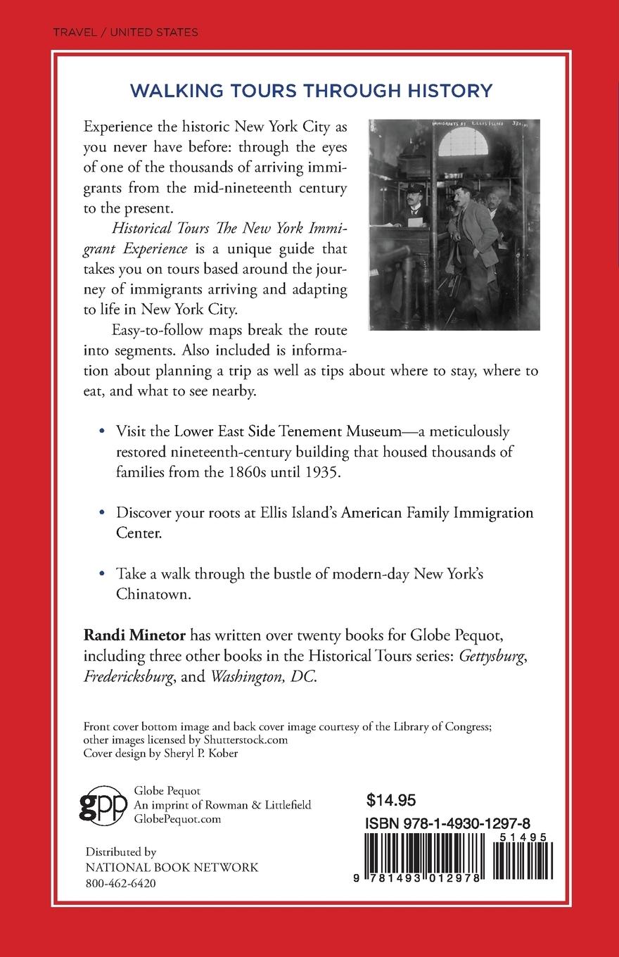 Rückseitencover Historical Tours The New York Immigrant Experience