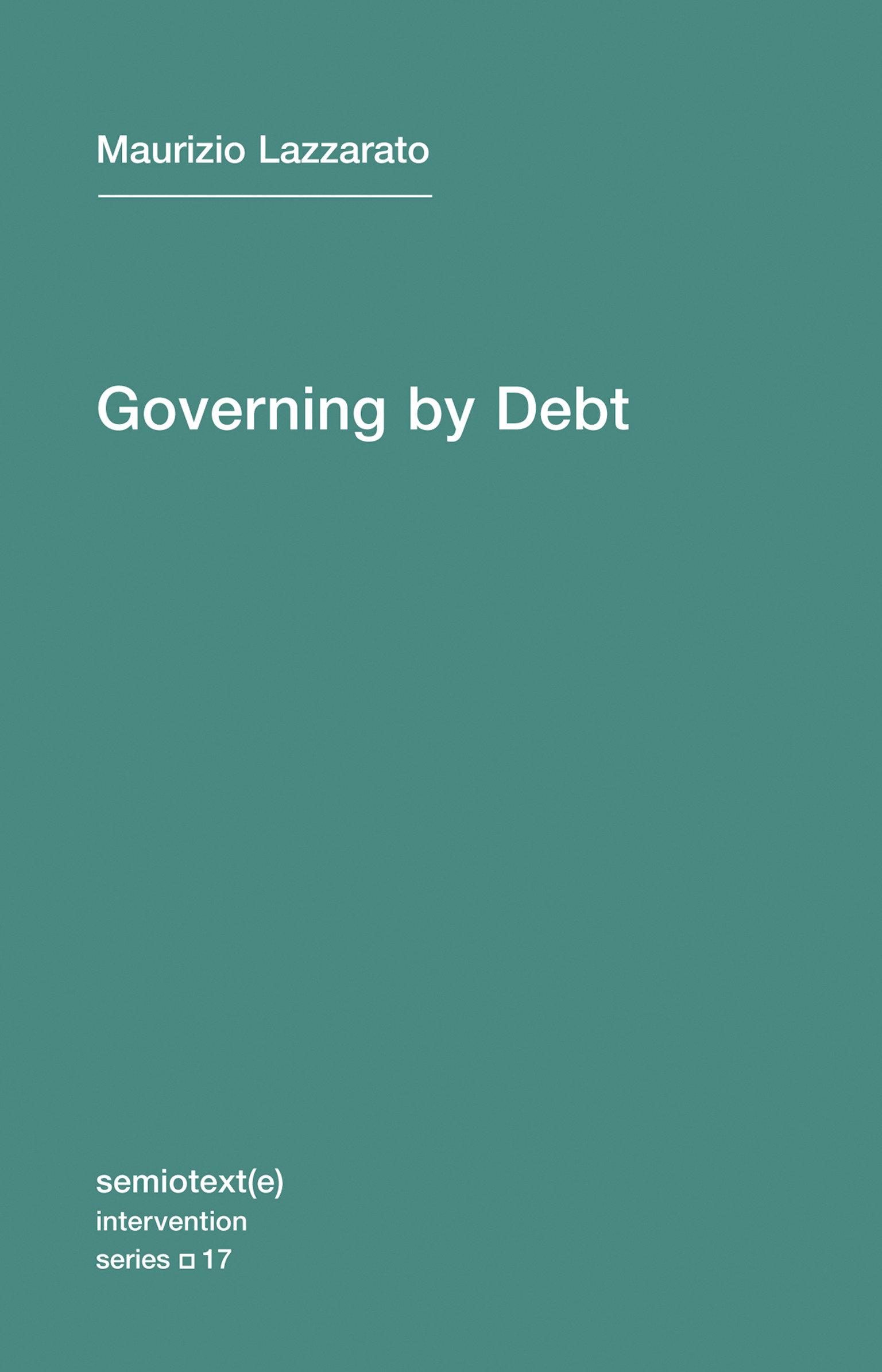 Vorderes Coverbild Governing by Debt