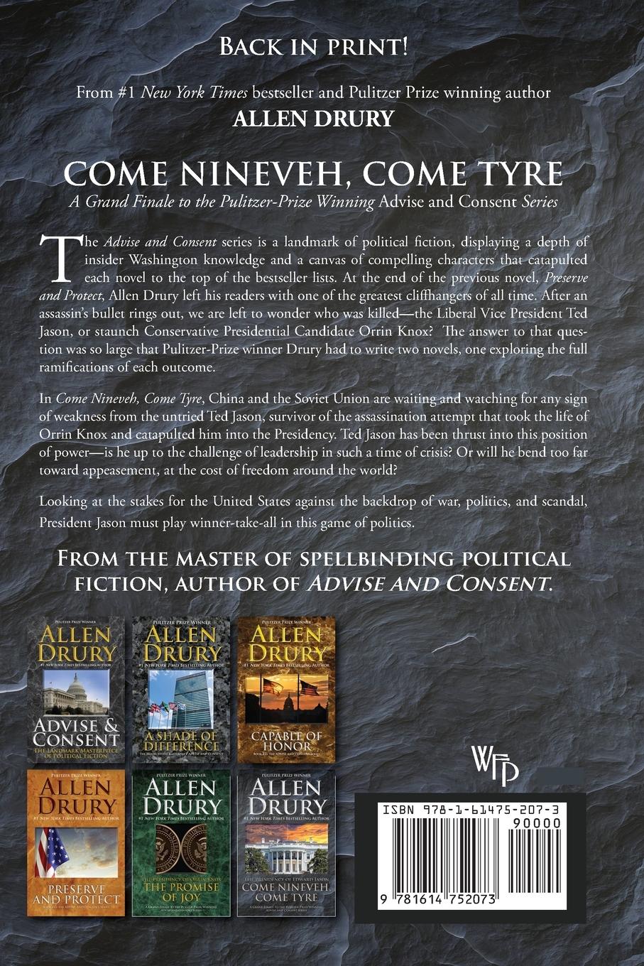 Rückseitencover Come Nineveh, Come Tyre