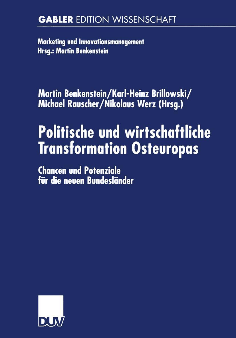 Vorderes Coverbild Politische und wirtschaftliche Transformation Osteuropas