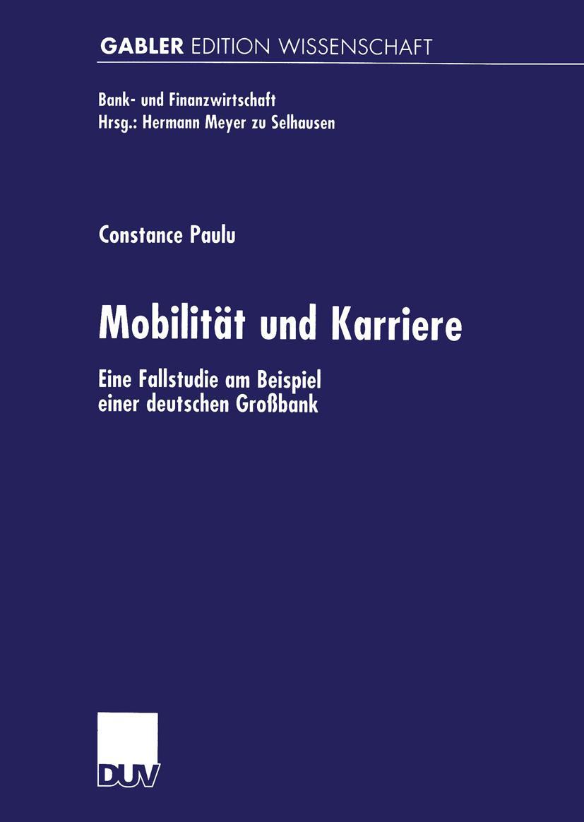 Vorderes Coverbild Mobilität und Karriere
