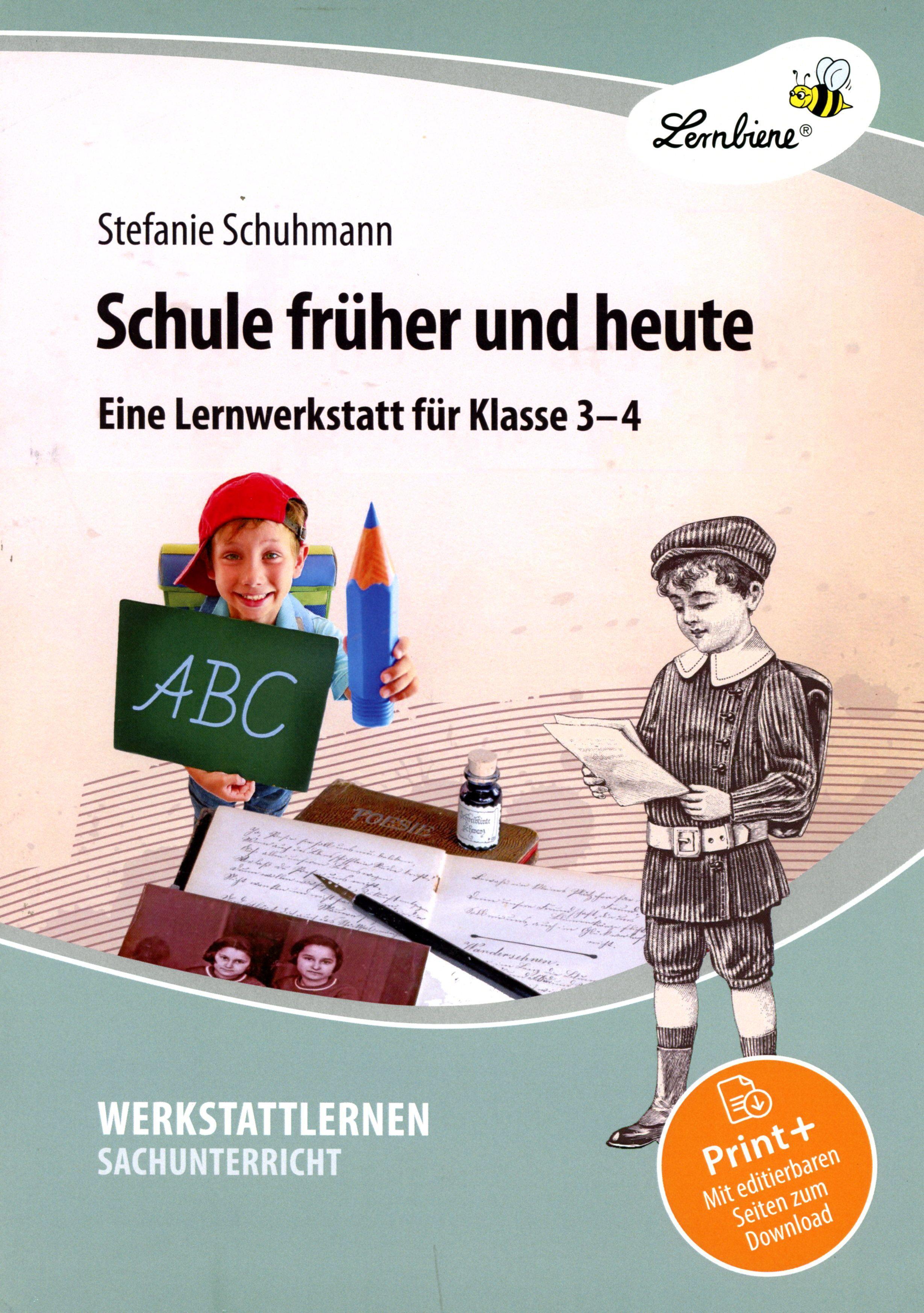 Vorderes Coverbild Schule früher und heute