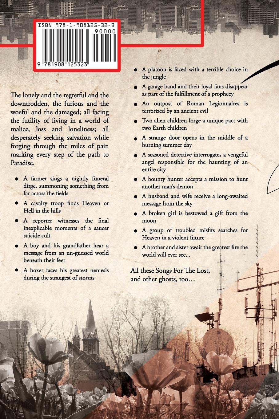 Rückseitencover Songs For The Lost (Paperback)