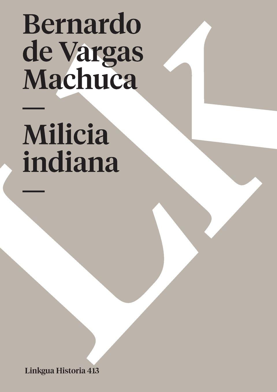 Vorderes Coverbild Milicia indiana
