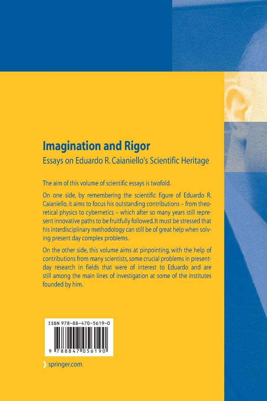 Rückseitencover Imagination and Rigor