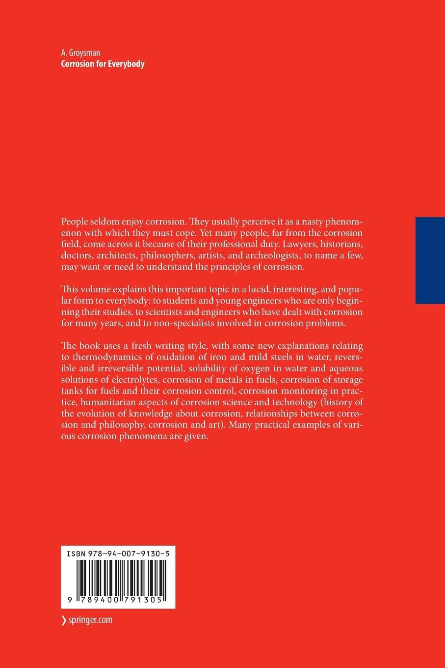 Rückseitencover Corrosion for Everybody