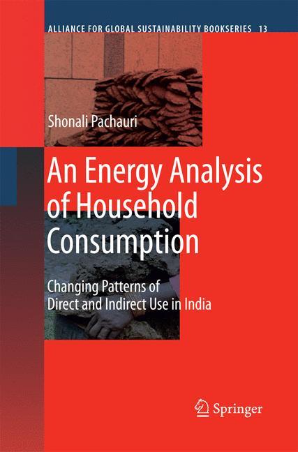 Vorderes Coverbild An Energy Analysis of Household Consumption