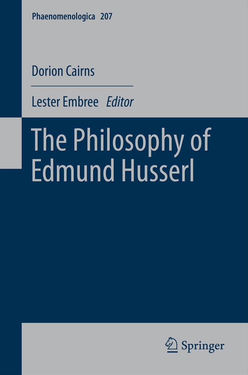 Vorderes Coverbild The Philosophy of Edmund Husserl