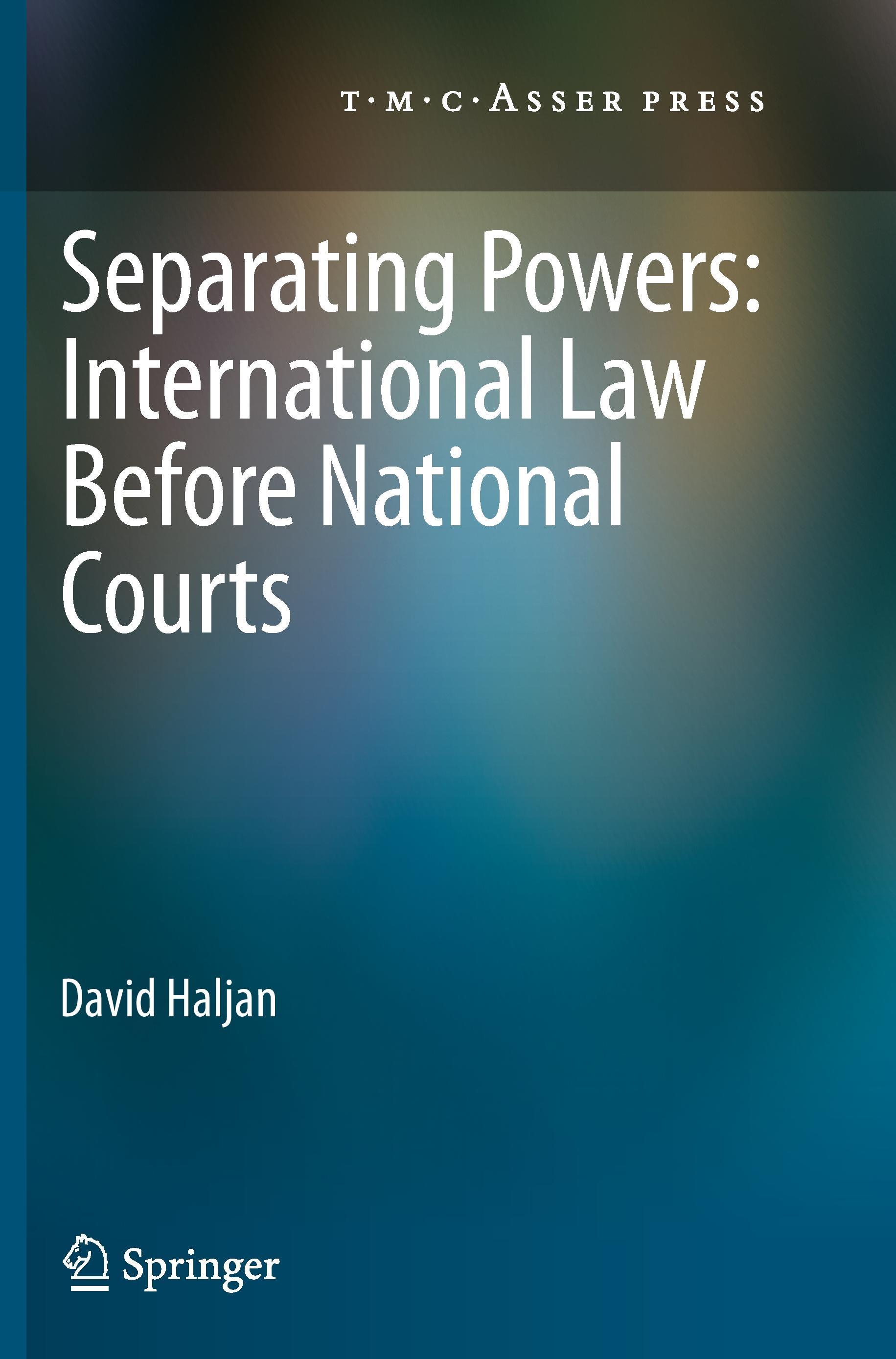 Vorderes Coverbild Separating Powers: International Law before National Courts