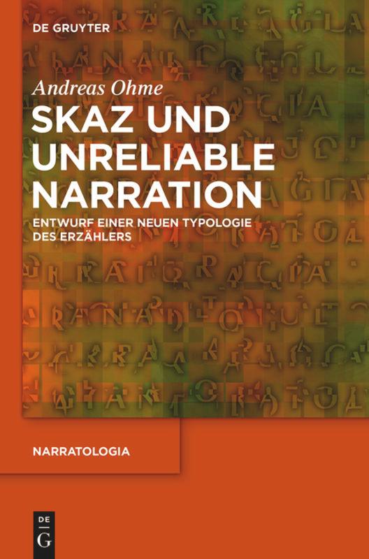 Vorderes Coverbild Skaz und Unreliable Narration