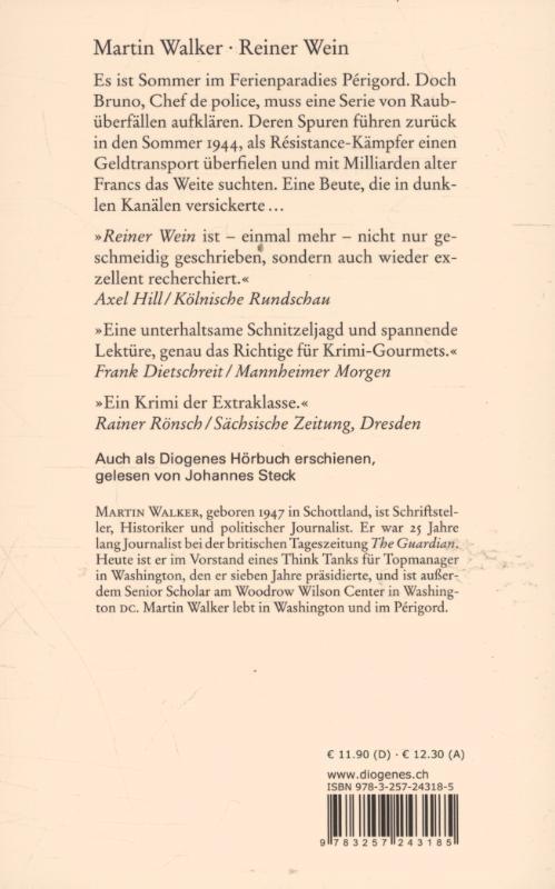 Rückseitencover Reiner Wein