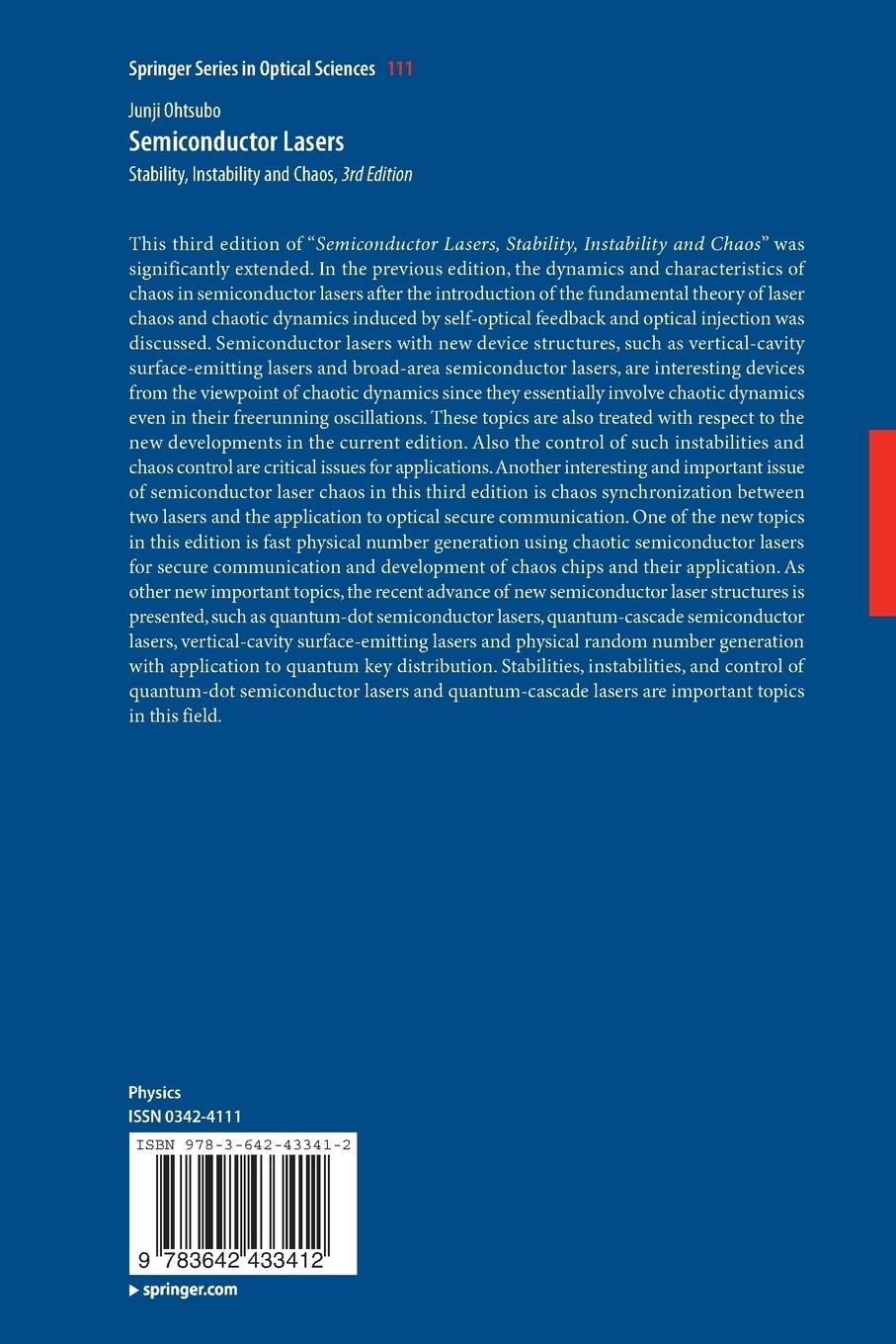 Rückseitencover Semiconductor Lasers