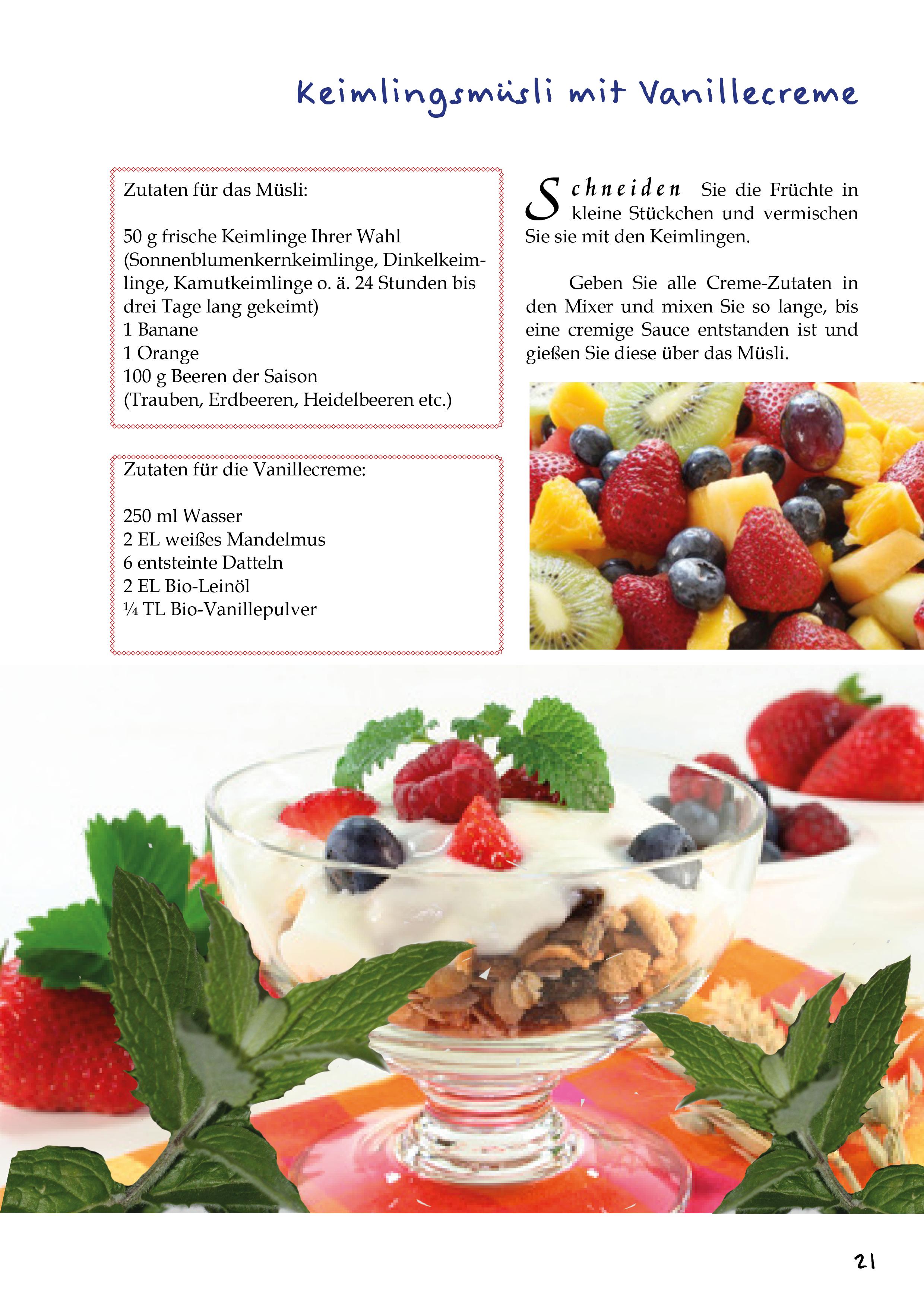 Beispielinhalt (Bild) Gesund mit basischer Ernährung