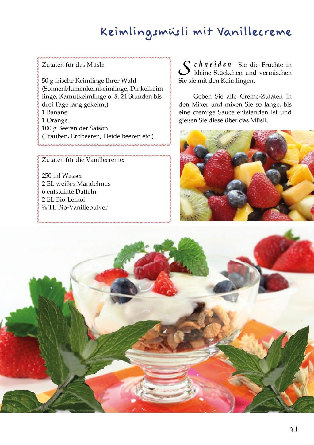Beispielinhalt (Bild) Gesund mit basischer Ernährung