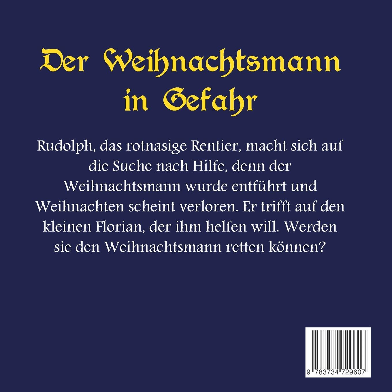 Rückseitencover Der Weihnachtsmann in Gefahr