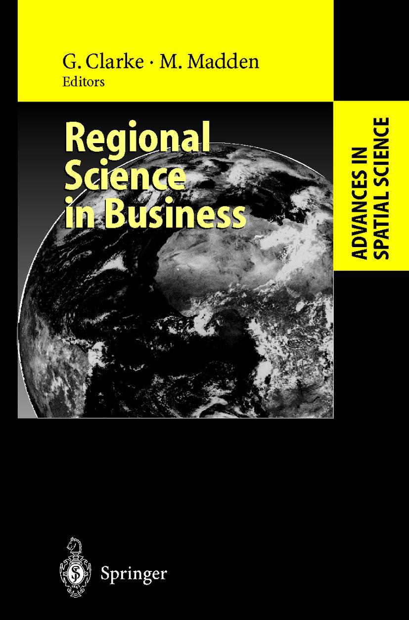 Vorderes Coverbild Regional Science in Business