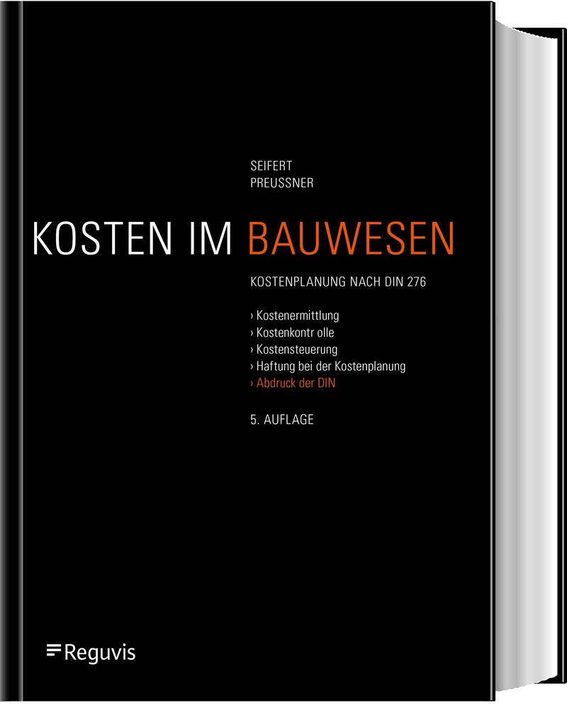 Vorderes Coverbild Kosten im Bauwesen