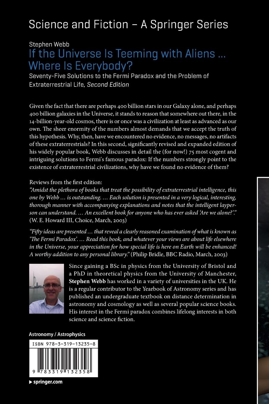 Rückseitencover If the Universe Is Teeming with Aliens ... WHERE IS EVERYBODY?