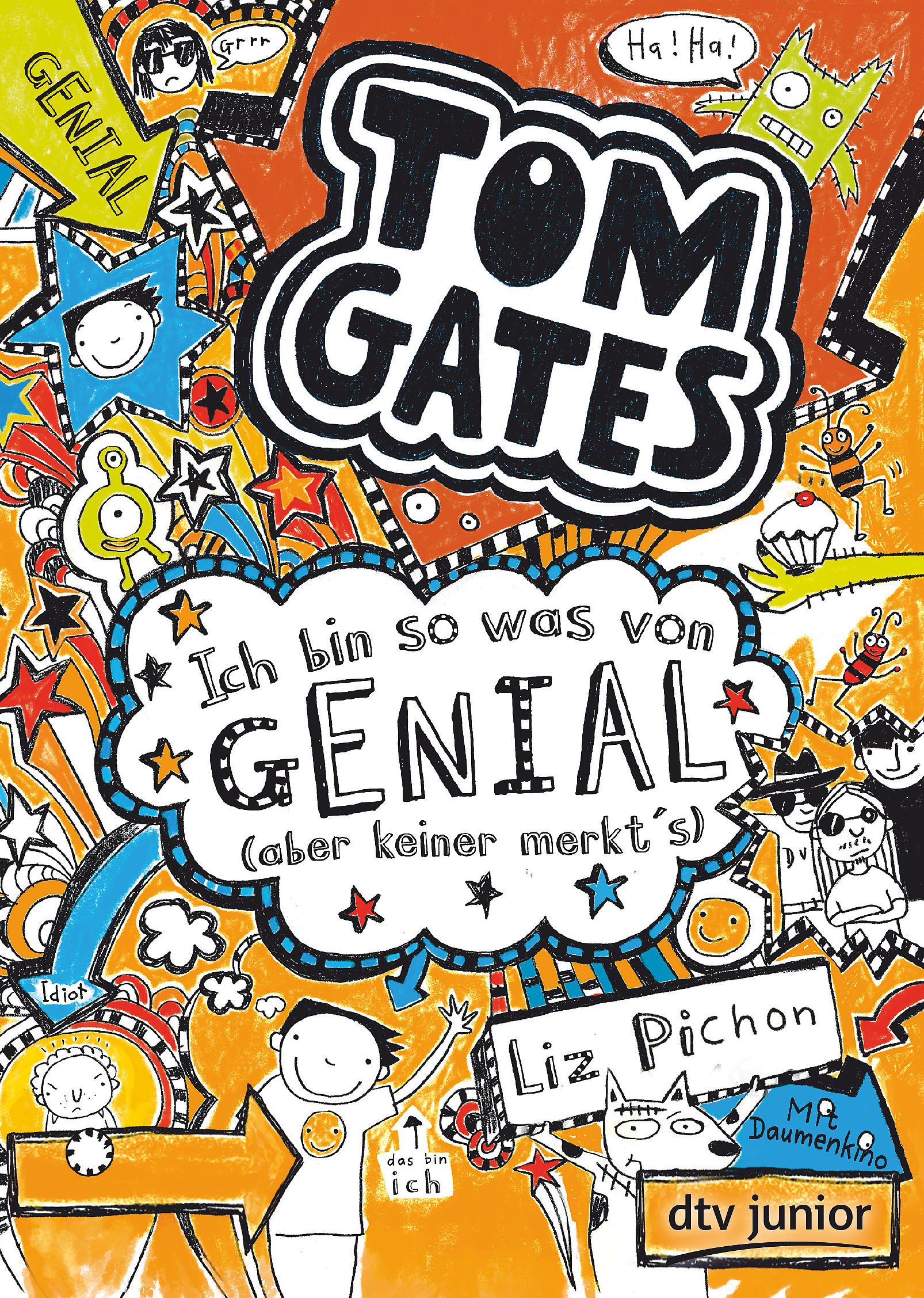 Vorderes Coverbild Tom Gates 04. Ich bin so was von genial (aber keiner merkt's)