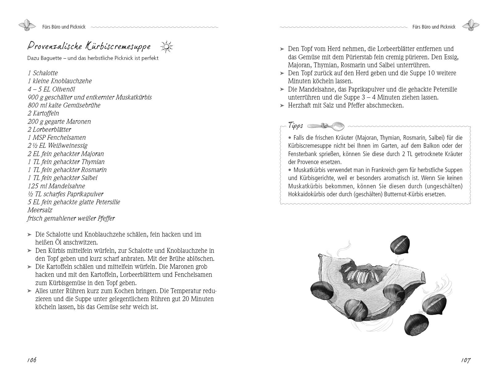 Beispielinhalt (Bild) Veganes Suppenglück
