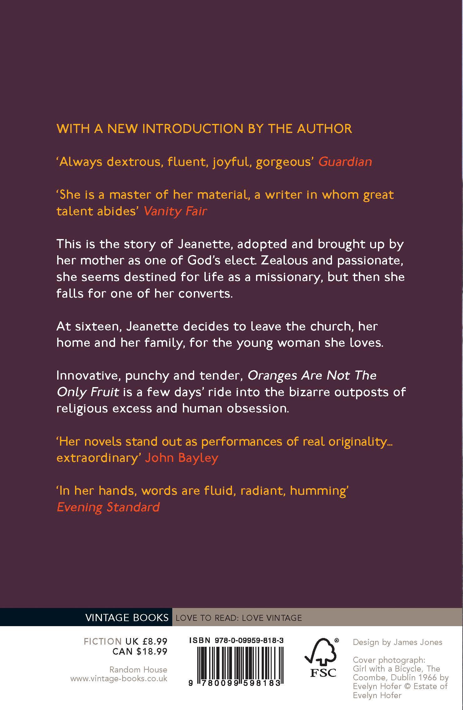 Rückseitencover Oranges Are Not The Only Fruit