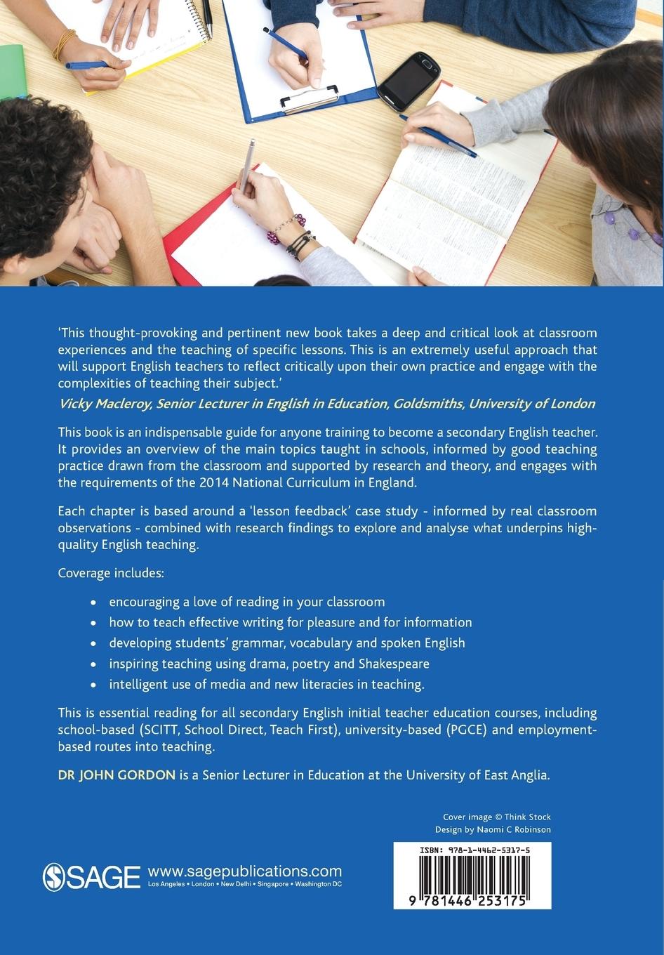 Rückseitencover Teaching English in Secondary Schools