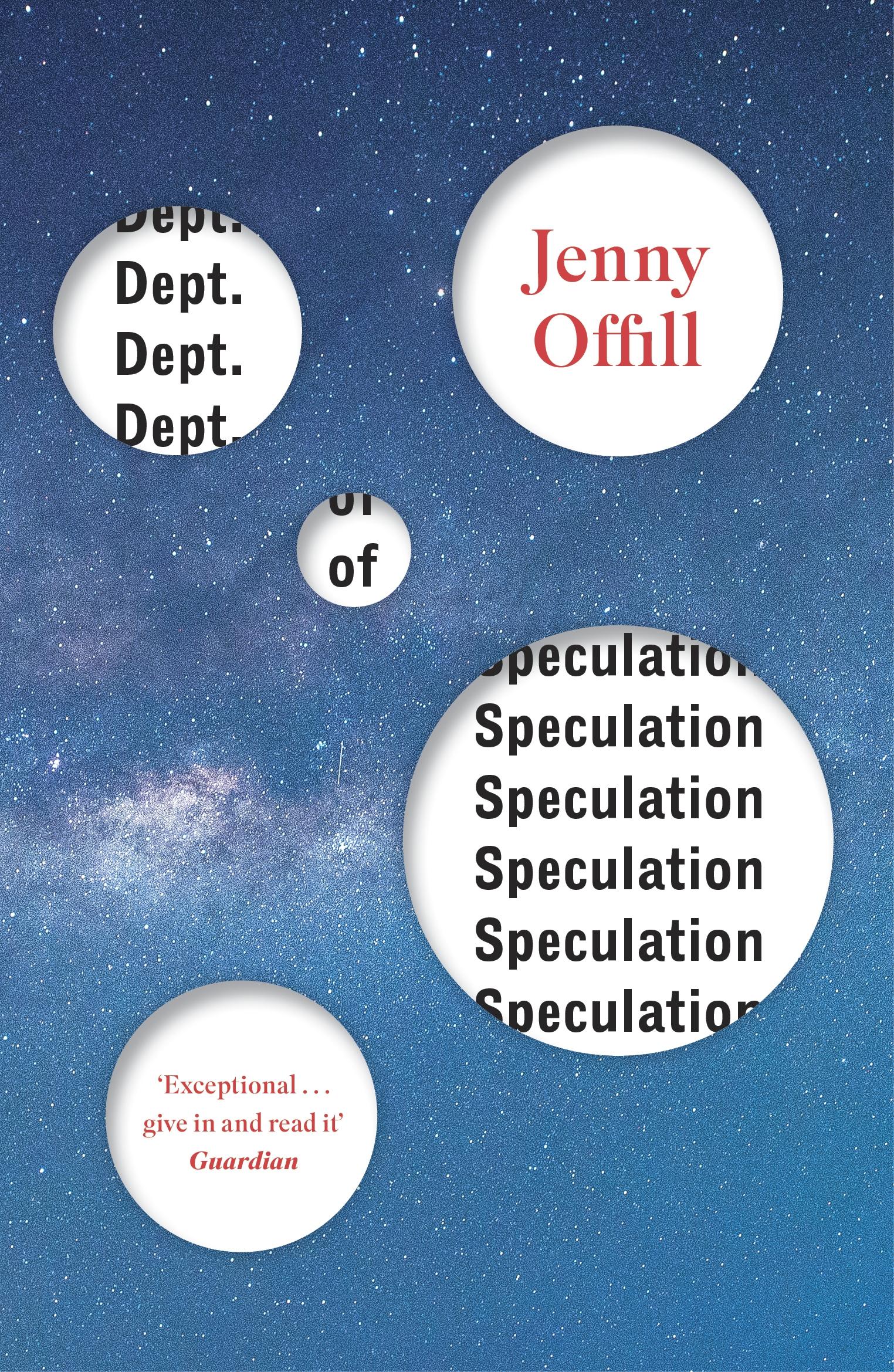 Vorderes Coverbild Dept. of Speculation