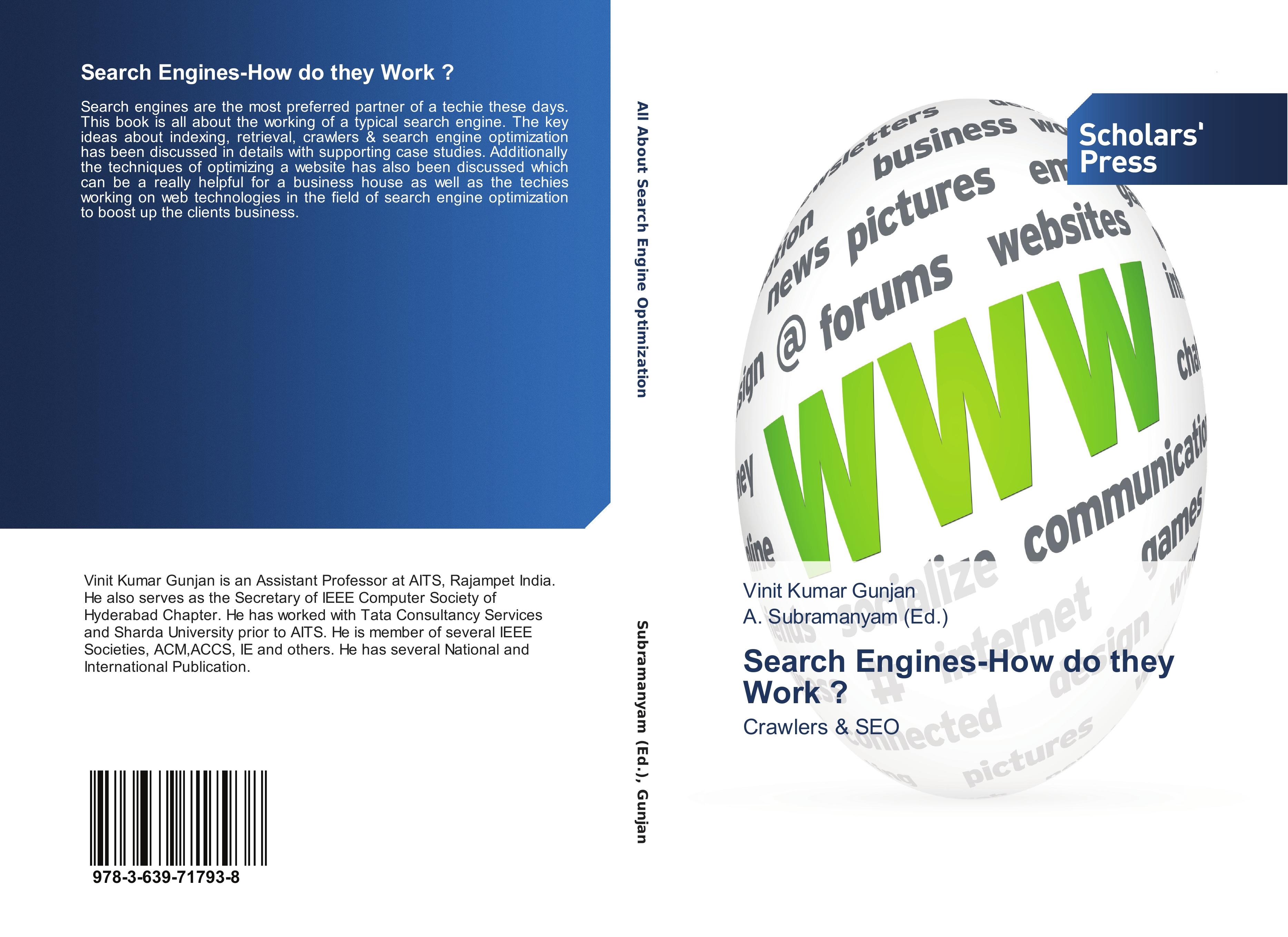 Vorderes Coverbild Search Engines-How do they Work ?