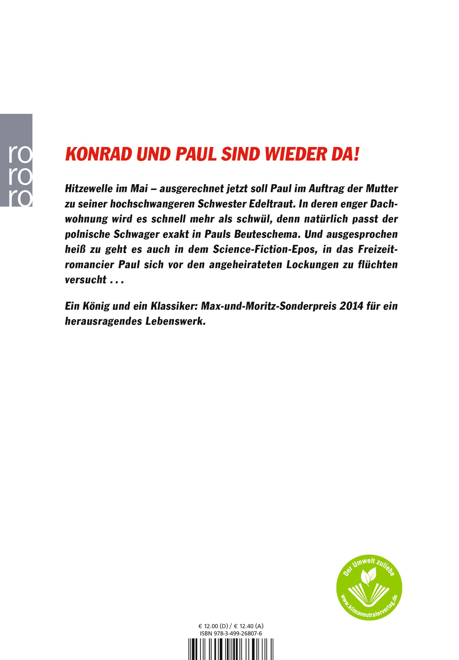 Rückseitencover Konrad & Paul