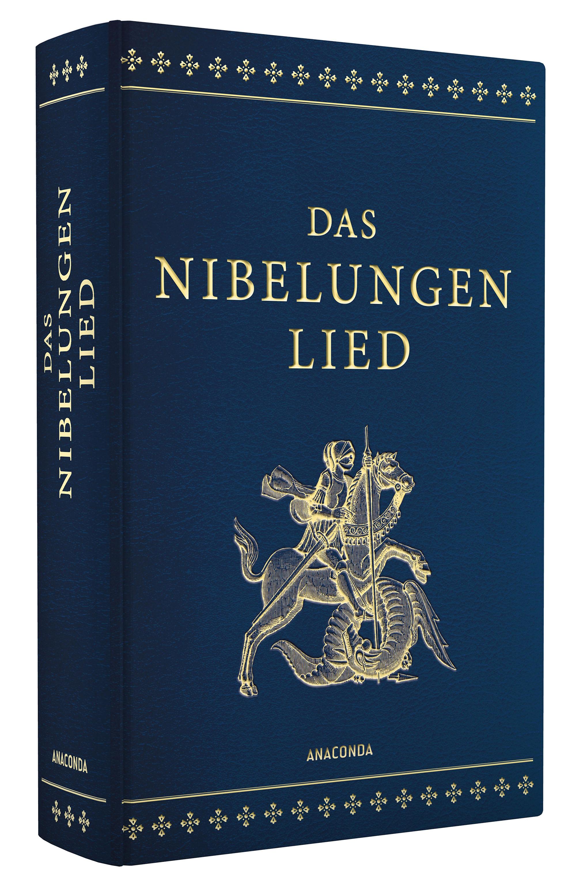 Beispielinhalt (Bild) Das Nibelungenlied (Cabra-Lederausgabe)