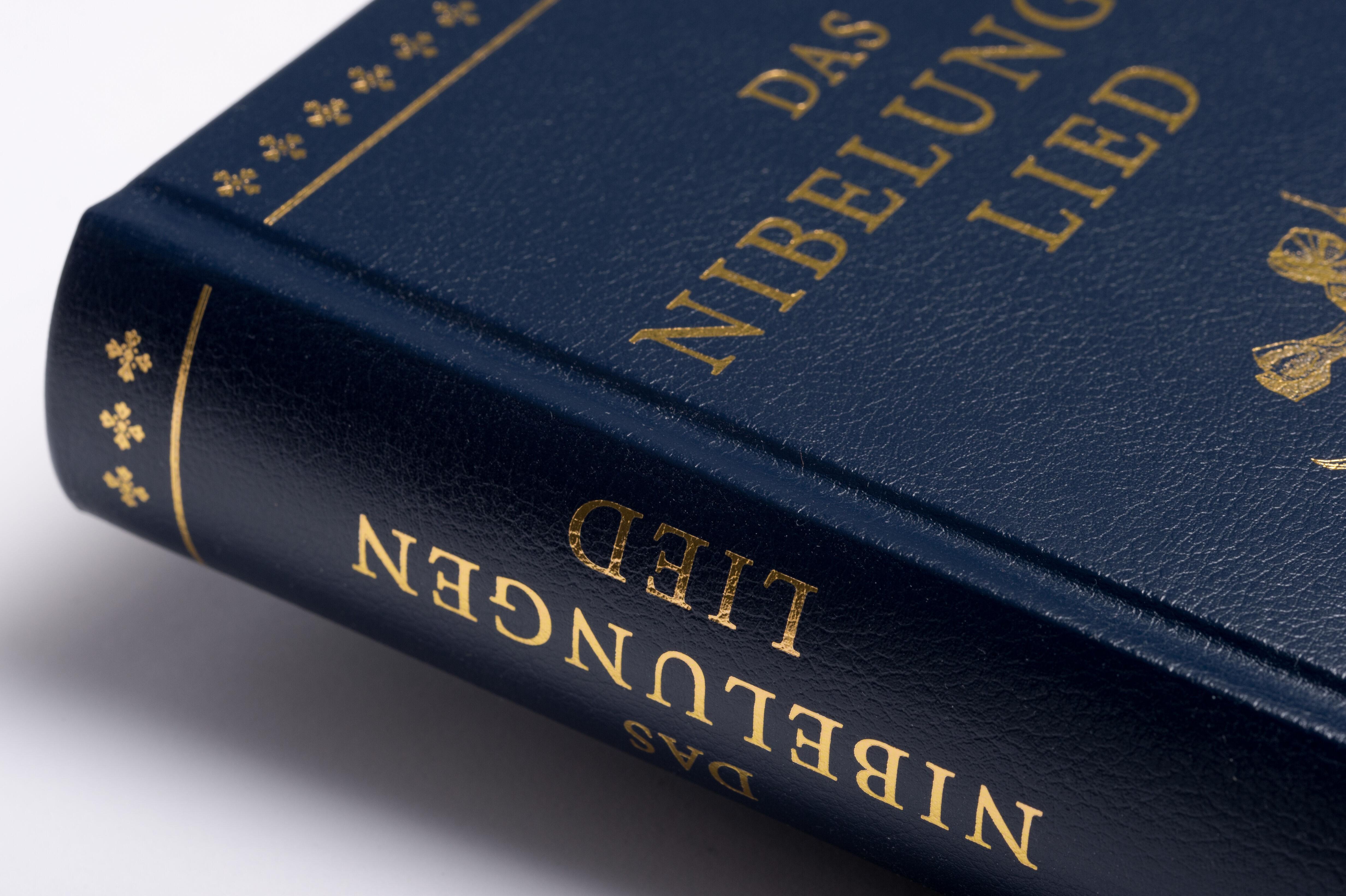 Beispielinhalt (Bild) Das Nibelungenlied (Cabra-Lederausgabe)