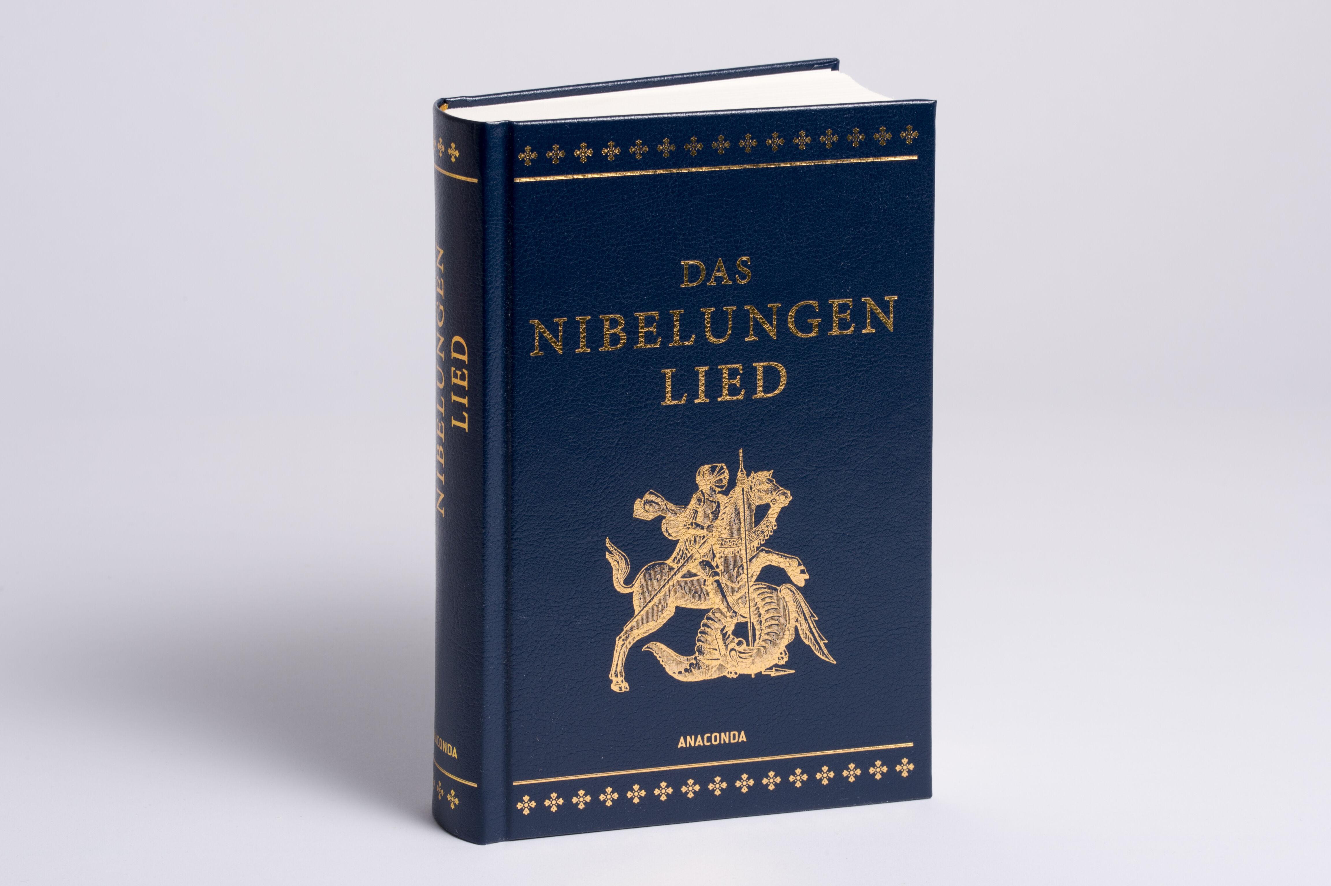 Beispielinhalt (Bild) Das Nibelungenlied (Cabra-Lederausgabe)