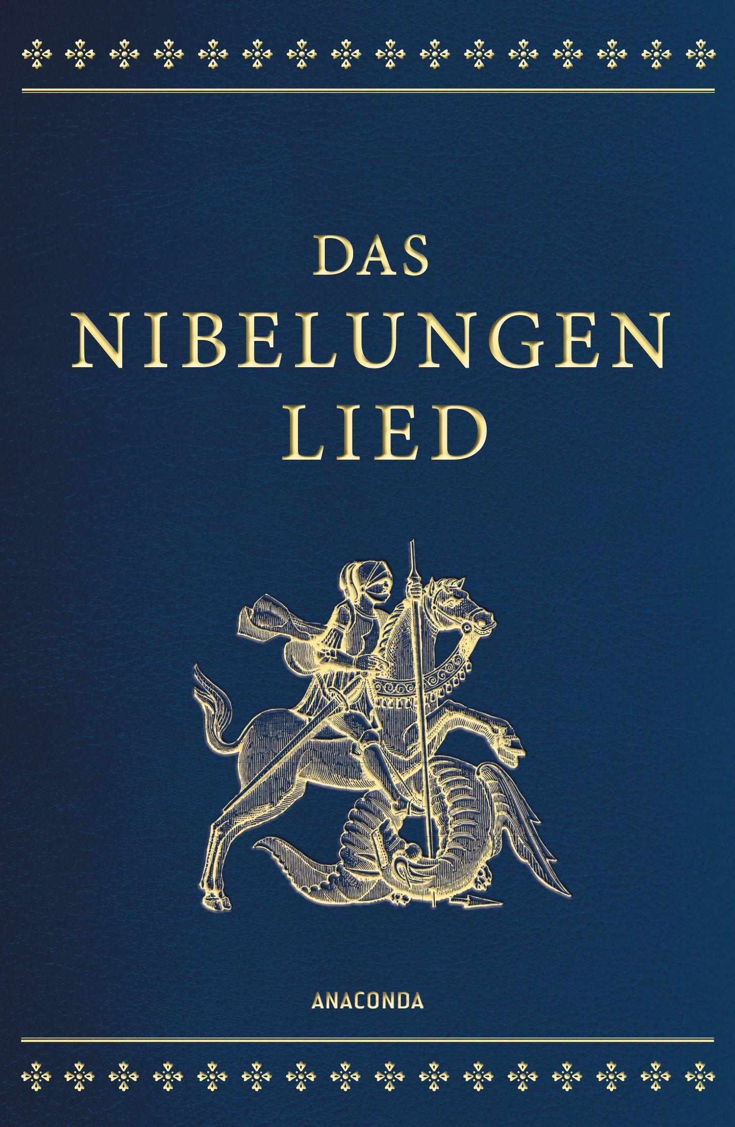 Vorderes Coverbild Das Nibelungenlied (Cabra-Lederausgabe)