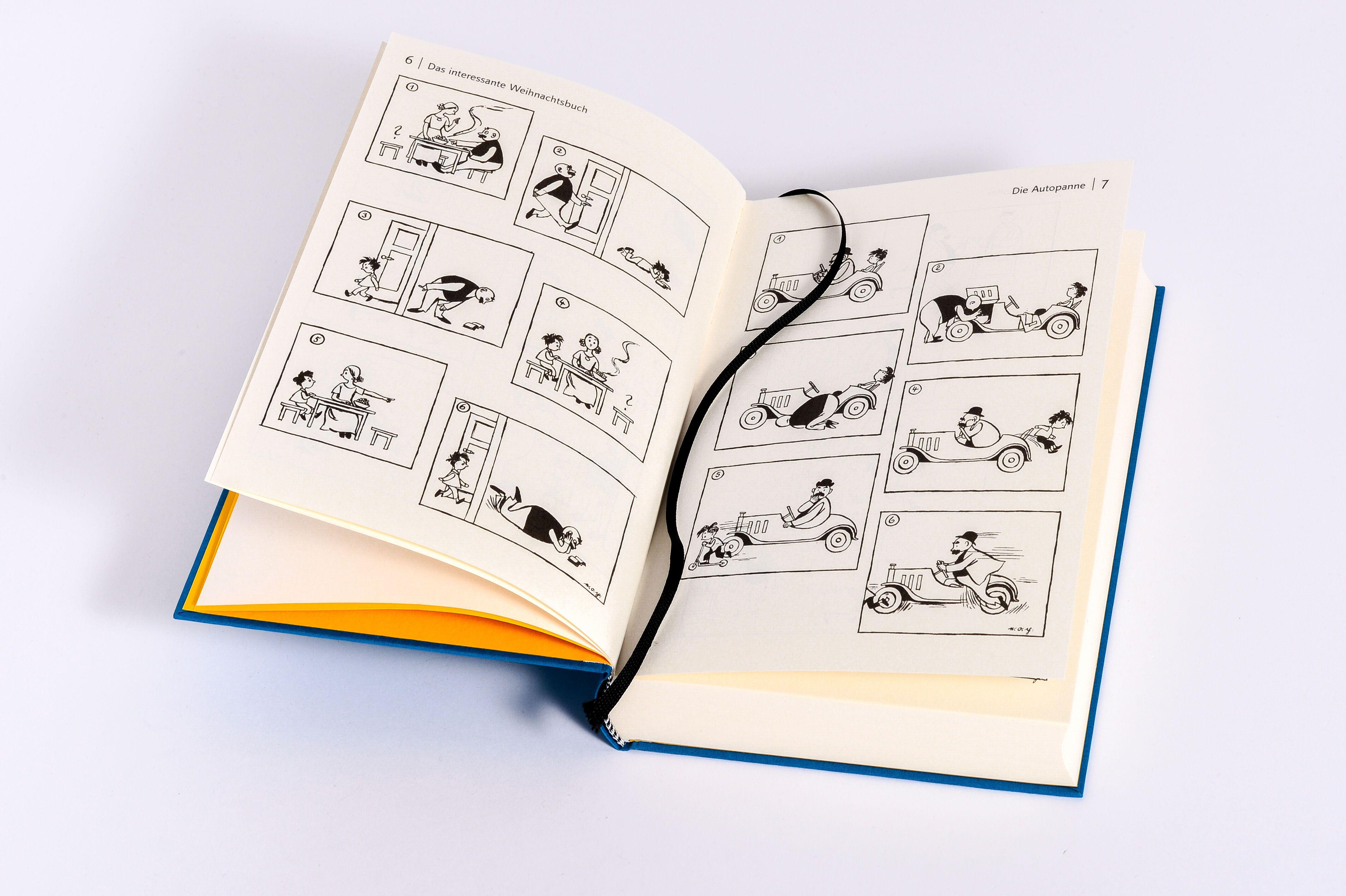 Beispielinhalt (Bild) Vater und Sohn (Iris®-LEINEN mit Schmuckprägung)