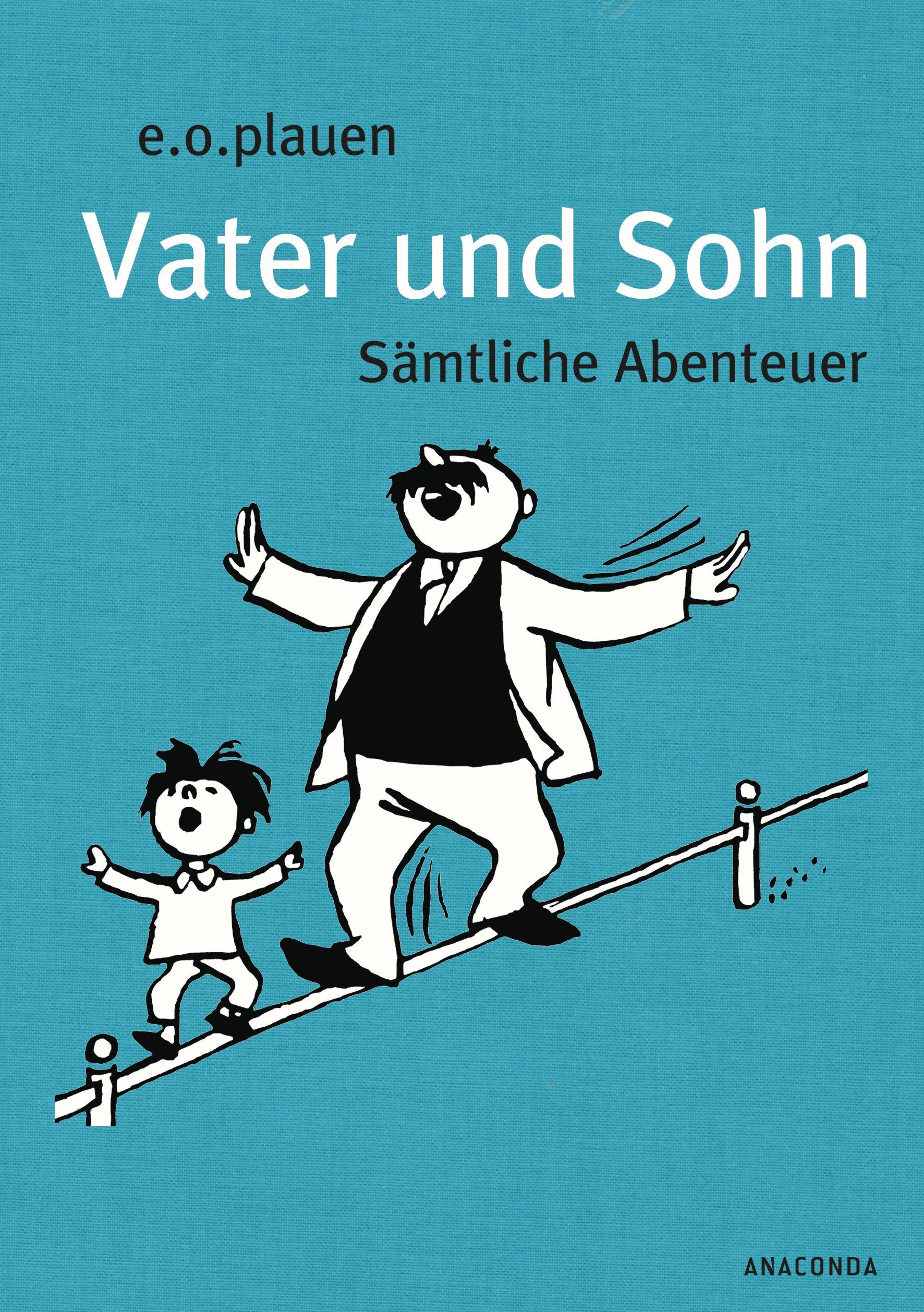 Vorderes Coverbild Vater und Sohn (Iris®-LEINEN mit Schmuckprägung)