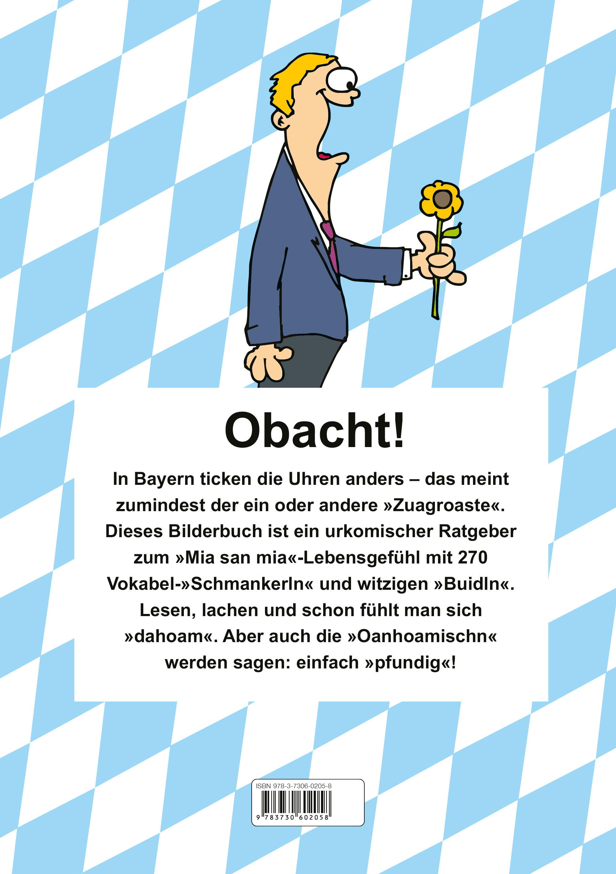 Beispielinhalt (Bild) Meine ersten 270 Wörter auf Bairisch