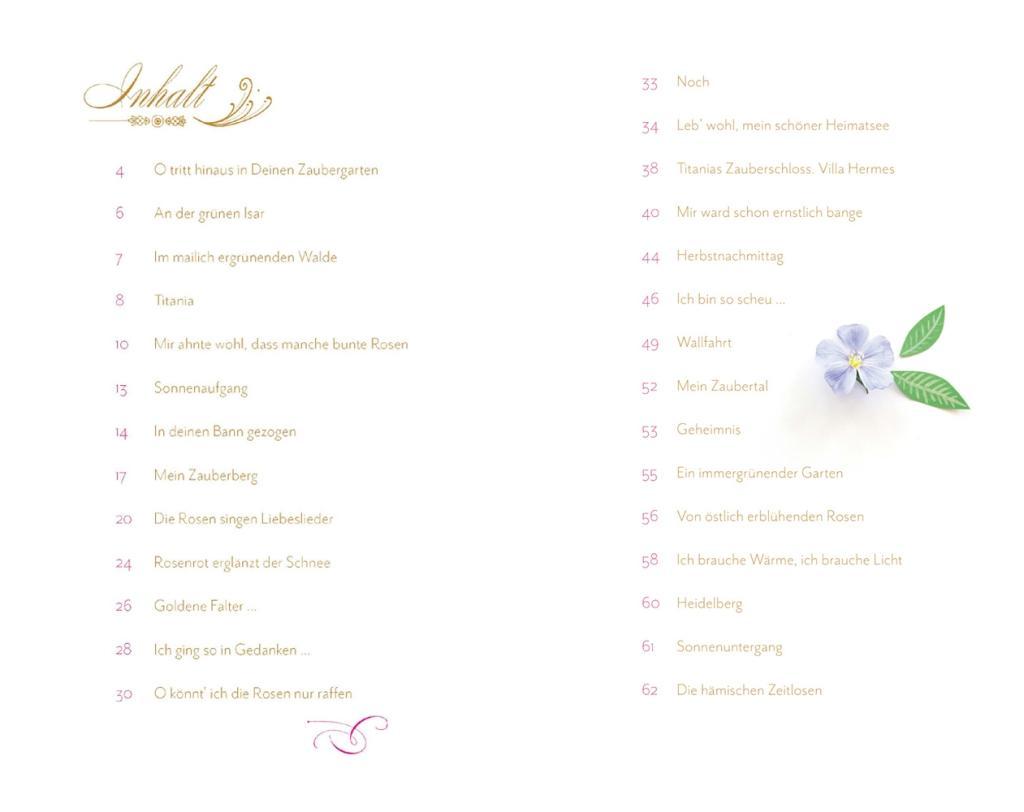 Beispielinhalt (Bild) In Sisis Garten