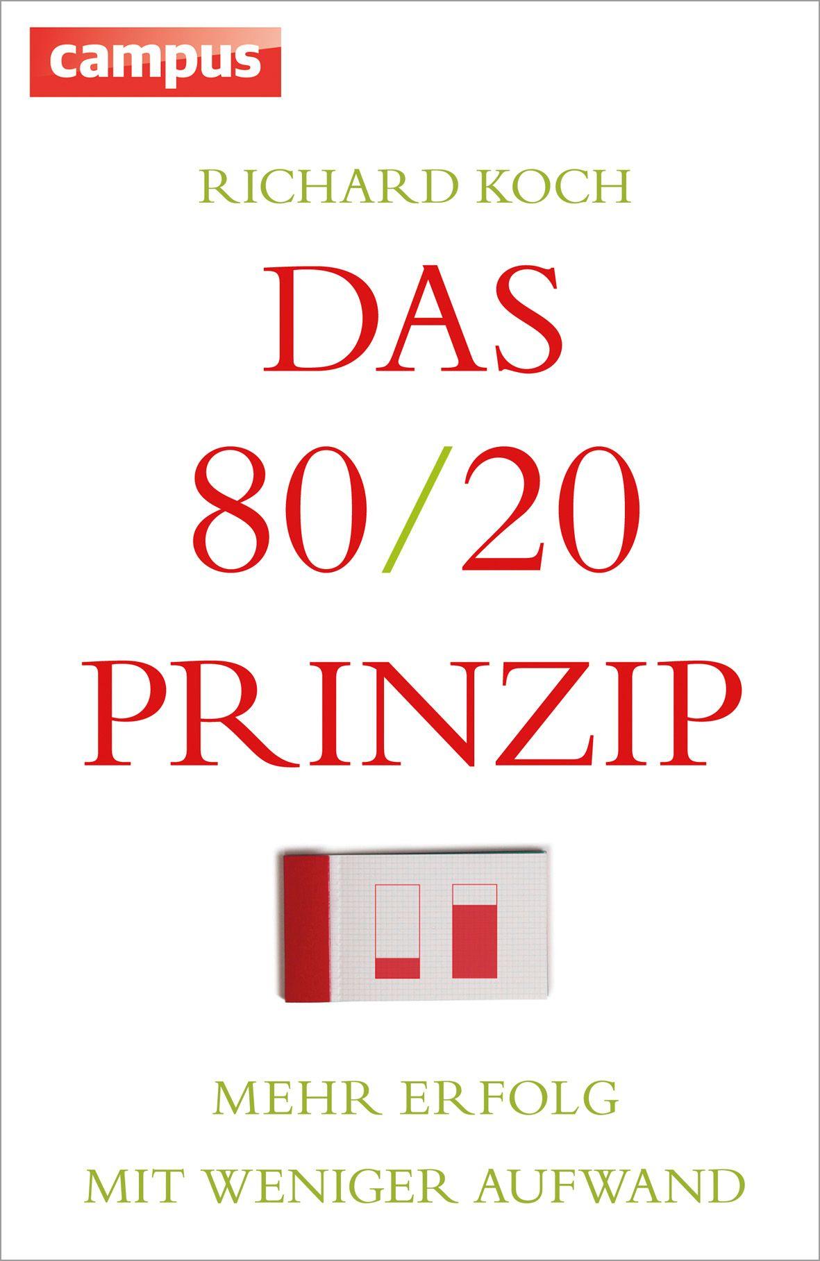Vorderes Coverbild Das 80/20-Prinzip