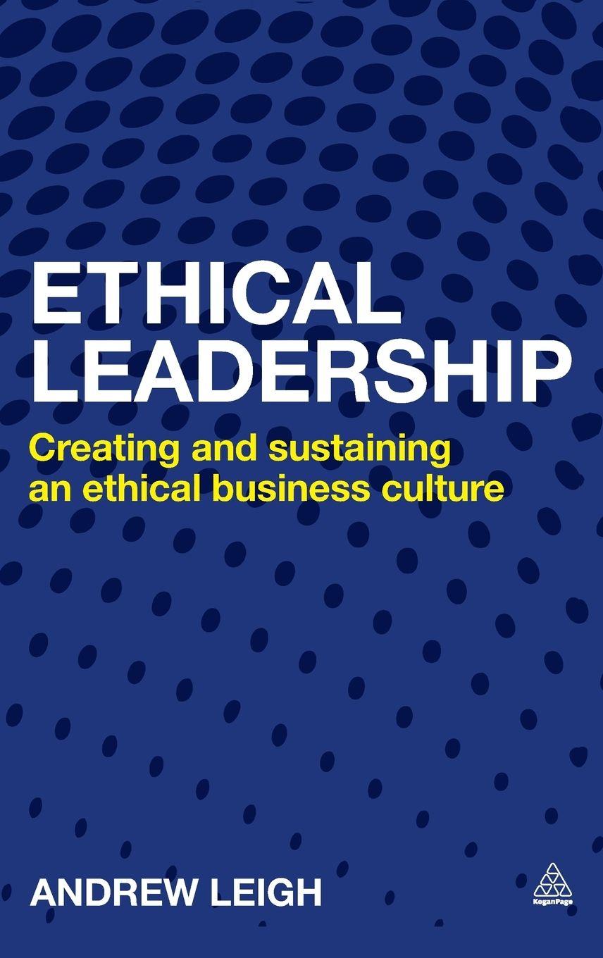 Vorderes Coverbild Ethical Leadership