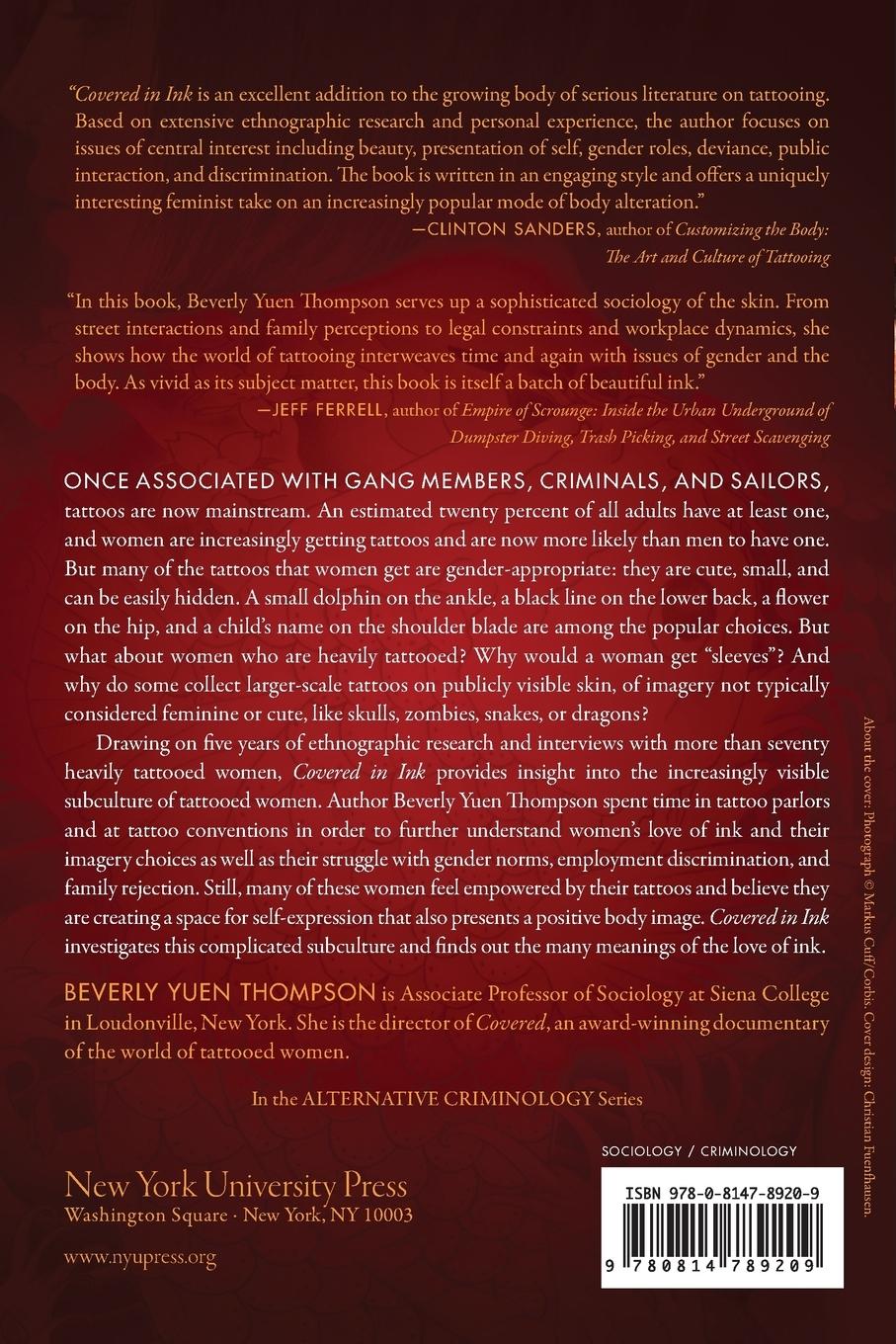 Rückseitencover Covered in Ink