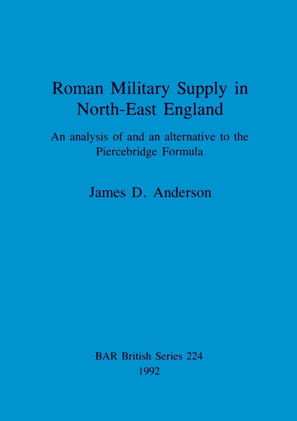 Vorderes Coverbild Roman Military Supply in North-East England