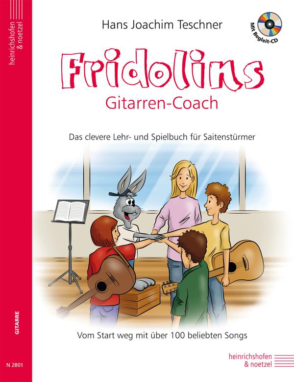 Vorderes Coverbild Fridolins Gitarren-Coach mit CD