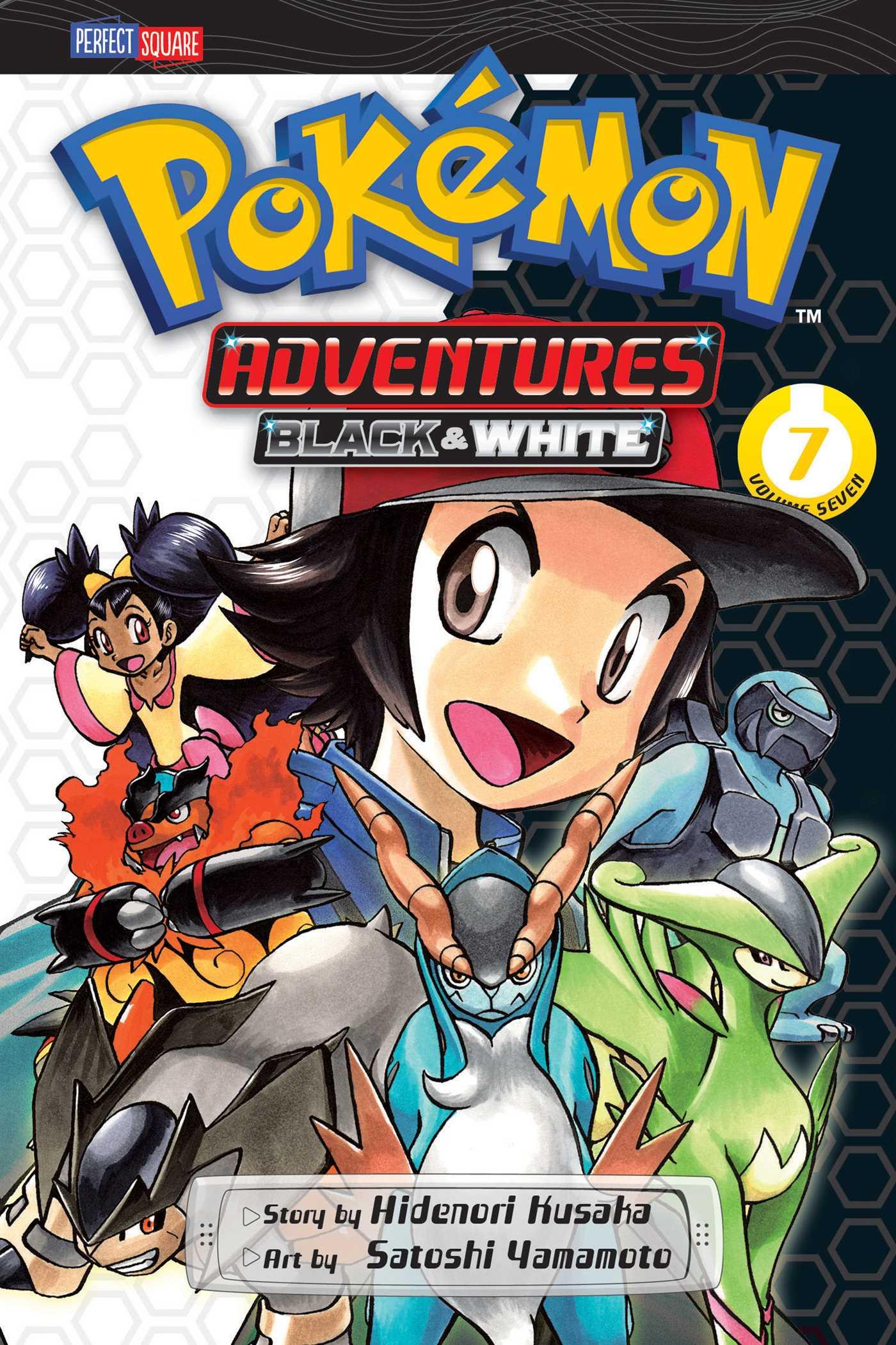 Vorderes Coverbild Pokémon Adventures: Black and White, Vol. 7