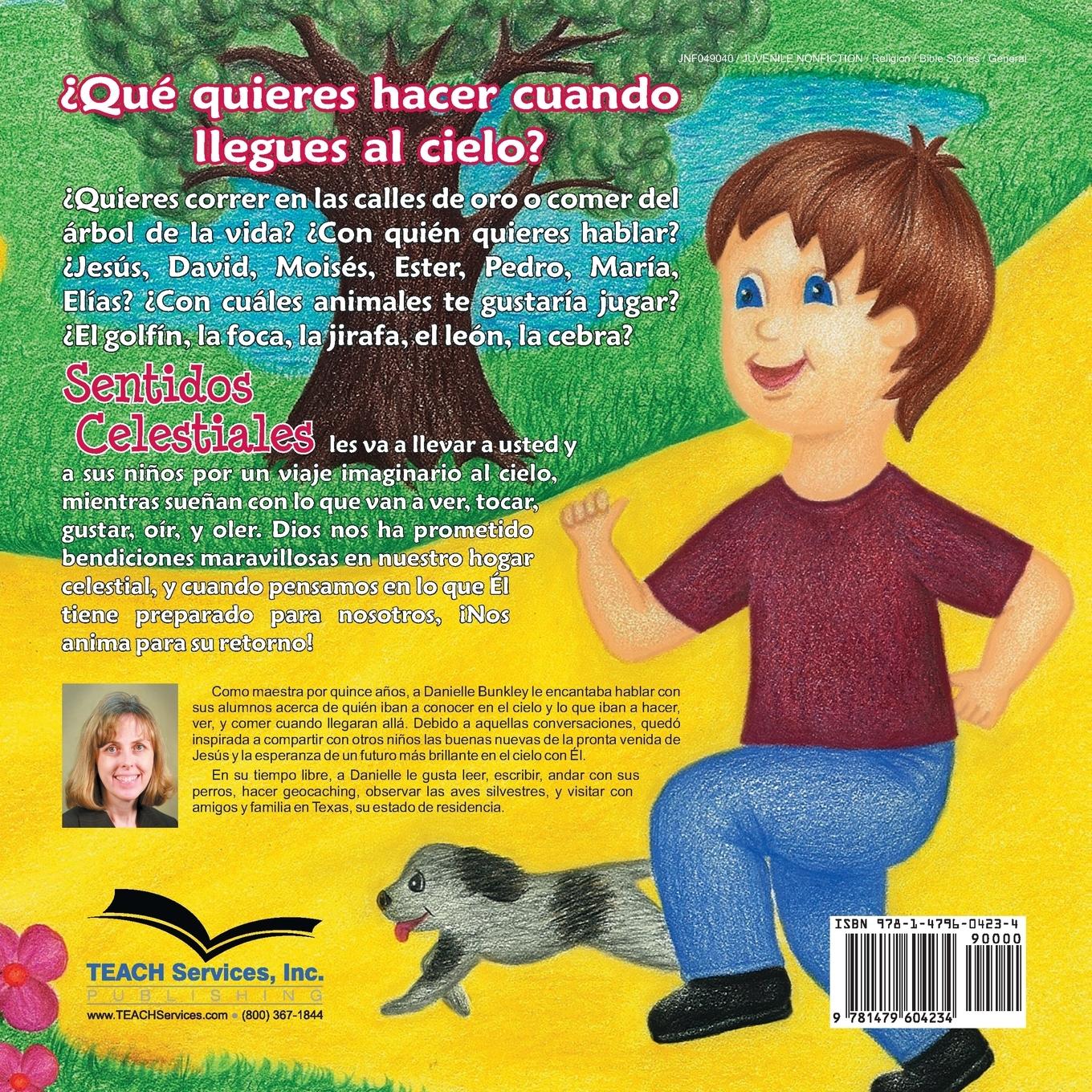 Rückseitencover Heavenly Senses (Spanish)