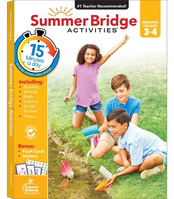 Vorderes Coverbild Summer Bridge Activities Grades 3 to 4