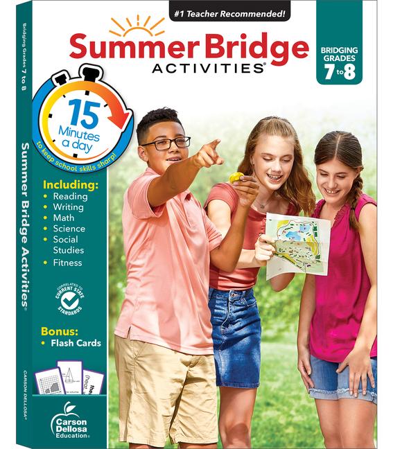 Vorderes Coverbild Summer Bridge Activities Grades 7 to 8